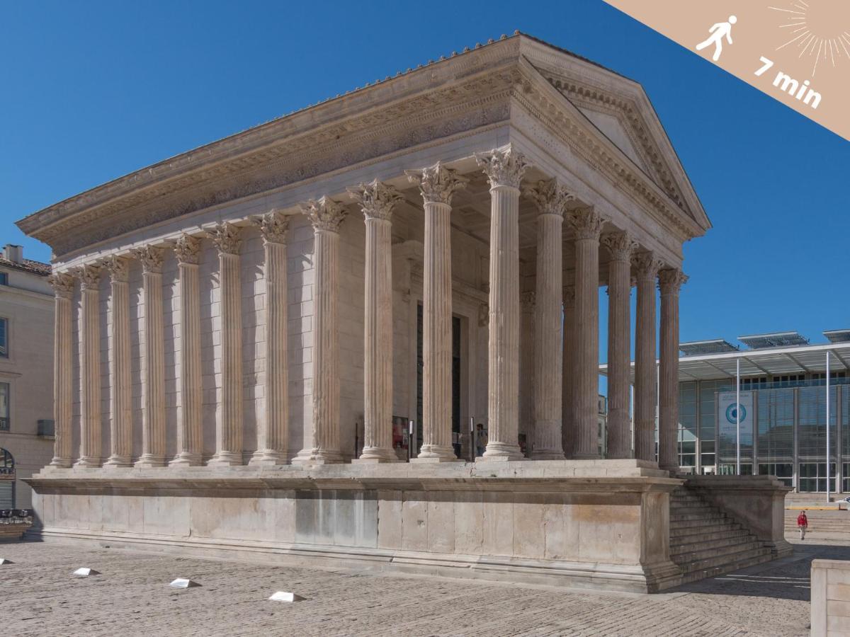 Le Duplex Studio Centre De Nimes Avec Clim Zewnętrze zdjęcie